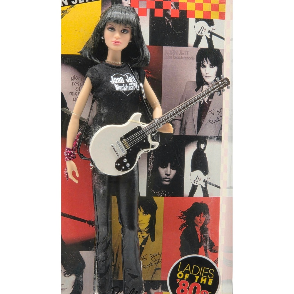 2009 Barbie-Pink Label Ladies of the 80s "Joan Jett" R4461 NEW IN BOX